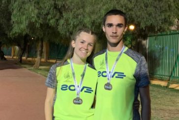 Javier Rivero oro en el Andaluz de Pruebas Combinadas y récord de Huelva en decathlón; Julia García y David Santana platas en el Sub 23
