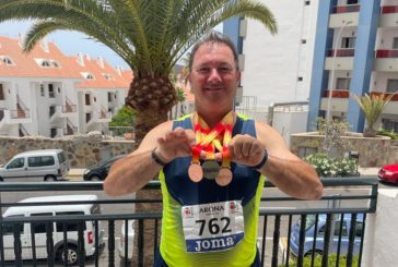 El veterano atleta isleño Severino Sequera subcampeón de España en jabalina