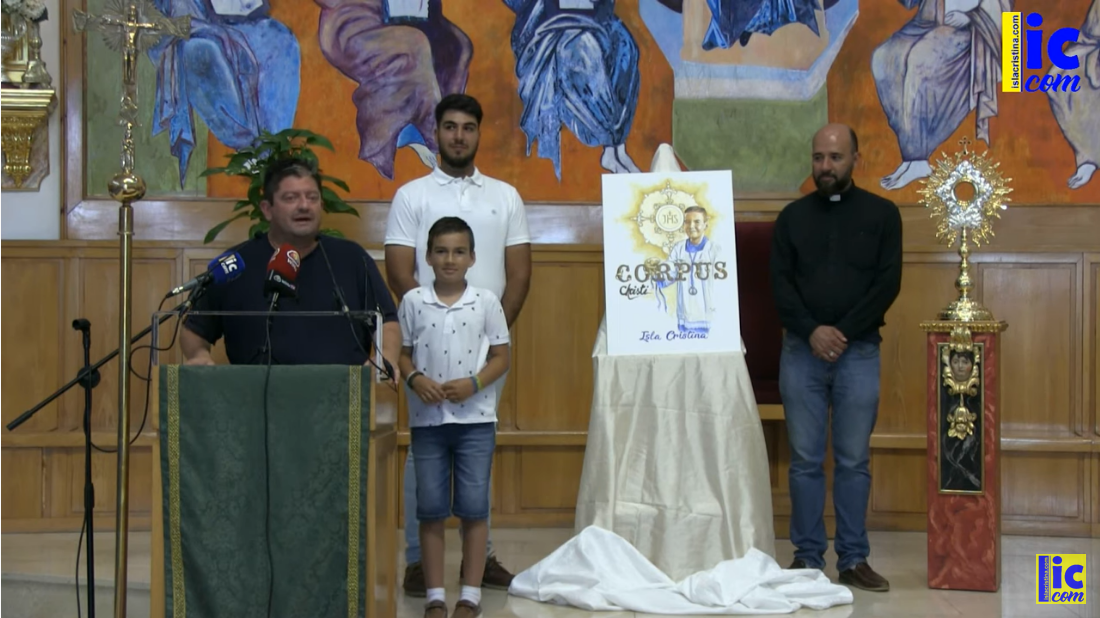 Presentación del Cartel Anunciador del Corpus Christie de Isla Cristina