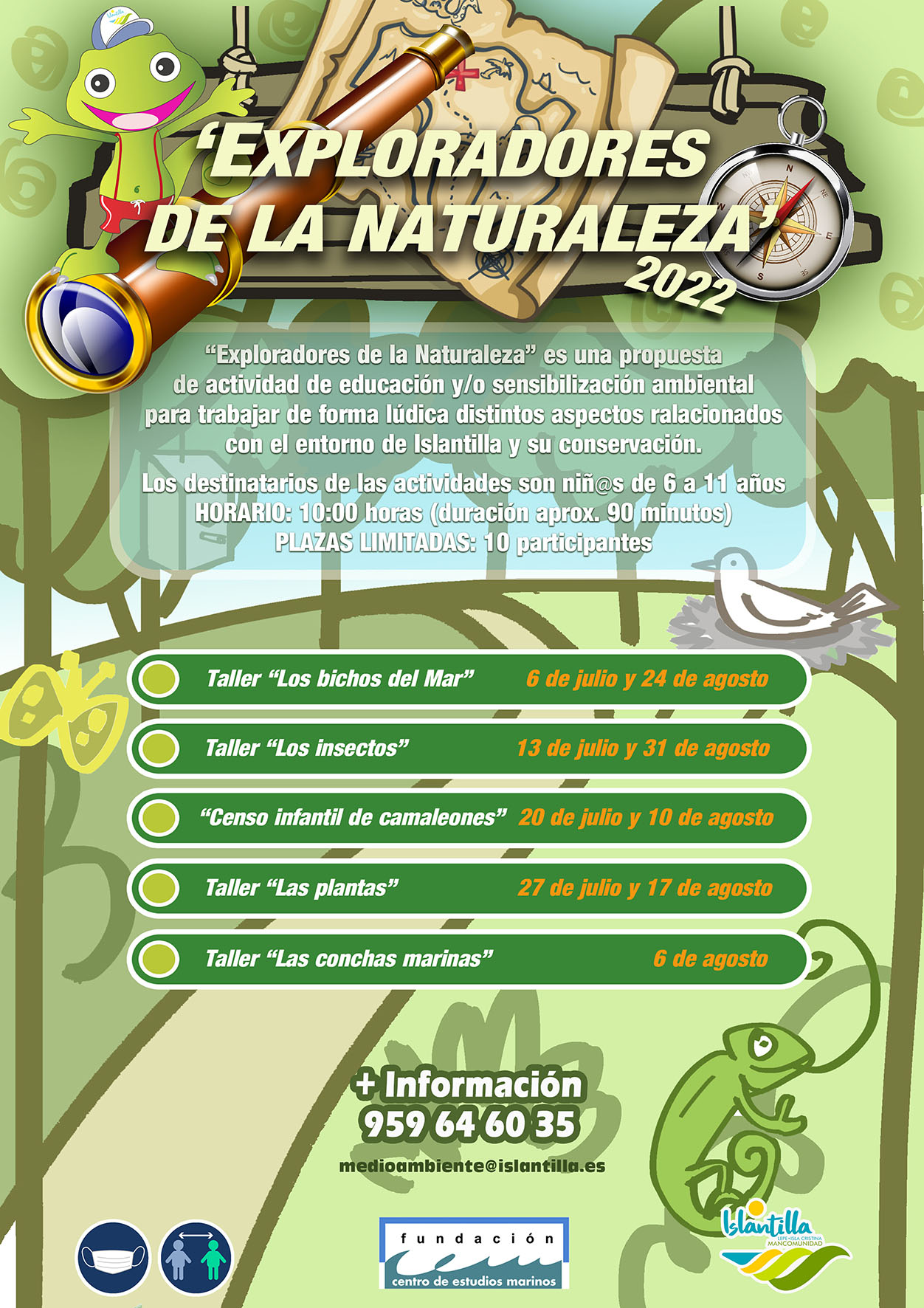 Programación Cultural de Verano del Parque ‘El Camaleón. Islantilla