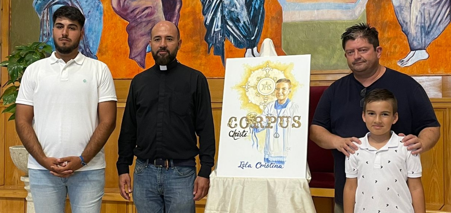 Presentado el Cartel del CORPUS CHRISTI, realizado por Enrique López Nieves “Enri”