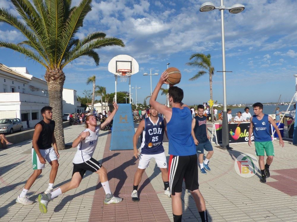 Islantilla acogerá una de las nueve pruebas del circuito provincial 3×3 de baloncesto