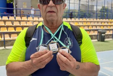 Toni Palma se cuelga tres medallas en el Campeonato de Andalucía para Ciegos en Sevilla