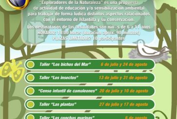 Islantilla pone en marcha sus Talleres de Educación Ambiental 'Exploradores de la Naturaleza'