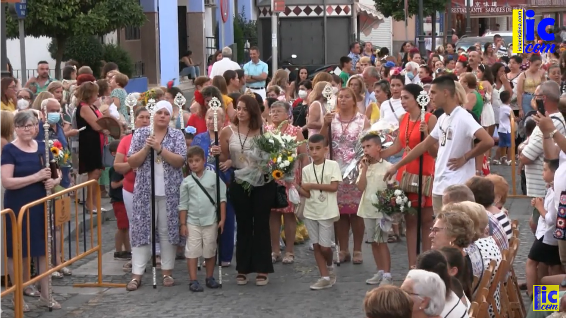 Ofrenda de flores en honor a Ntra. Sra. del Carmen de Isla Cristina