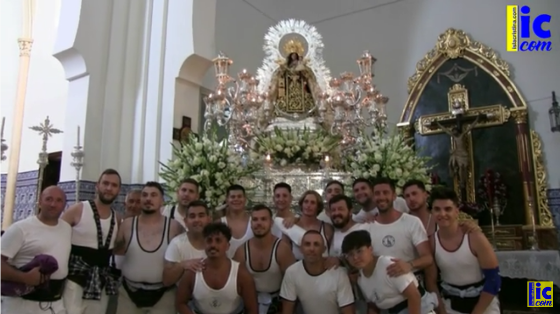 Salida Procesión de Nuestra Señora del Carmen Isla Cristina 2022