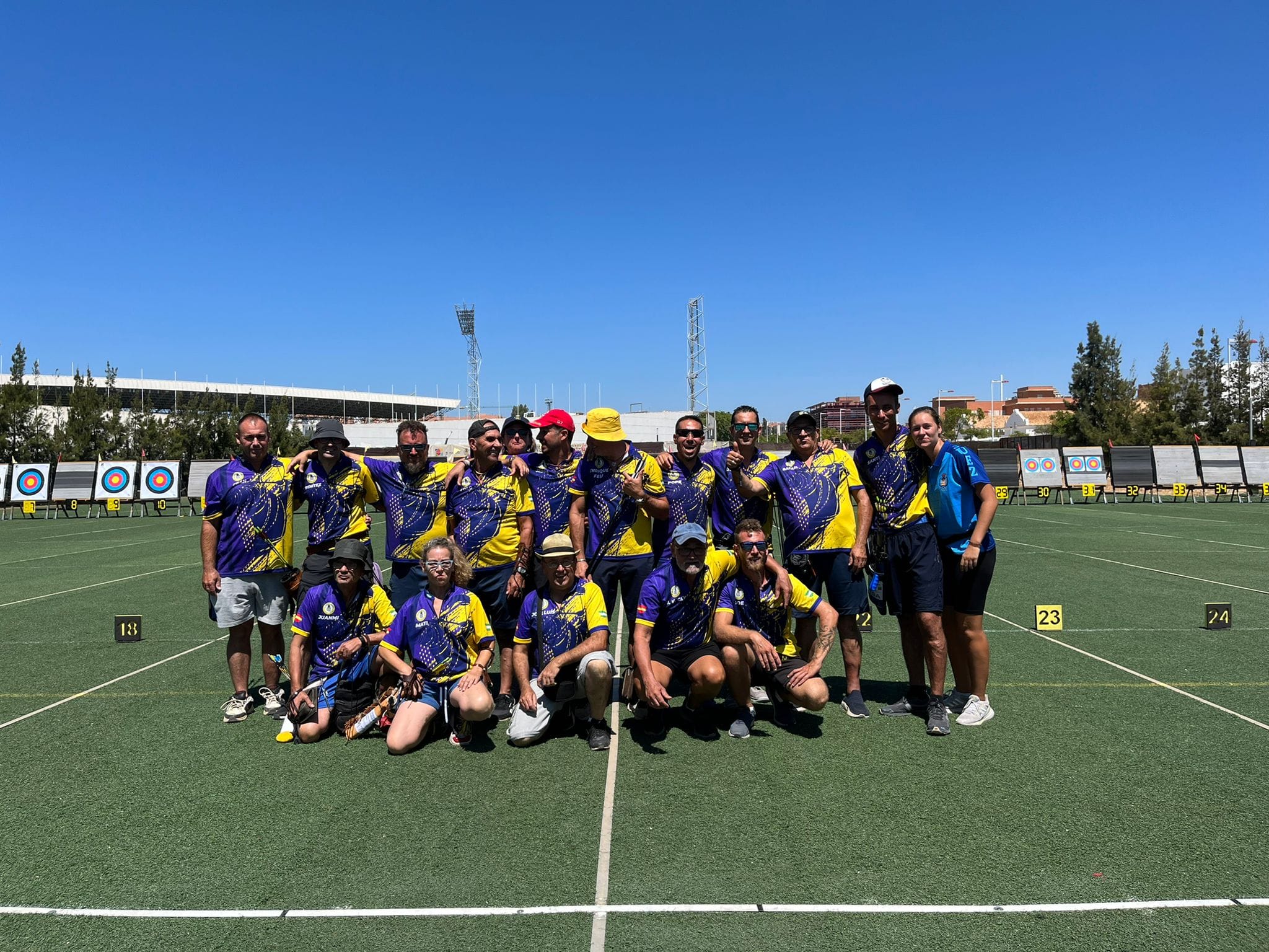 Gran participación del Club Deportivo de tiro con arco ” La Flecha Isleña ” en la XVIII edición del Trofeo Colombino