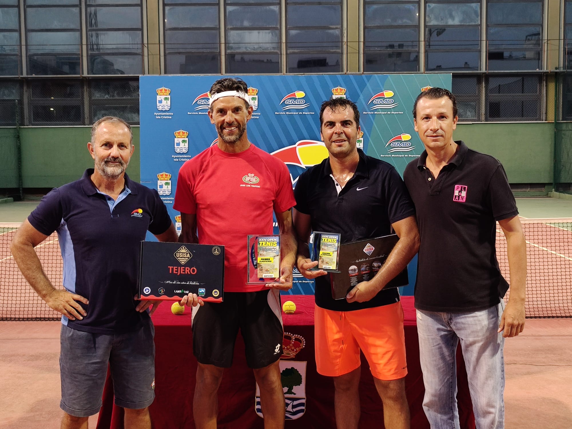 El cartayero José Luis Trufero se alza don el XXIV Open de Tenis “Ciudad de Isla Cristina”