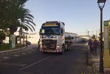 Camión de 90 metros por Villablanca