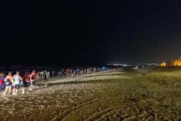 Más de un centenar de personas participan en la V Ruta de Senderismo Nocturno 