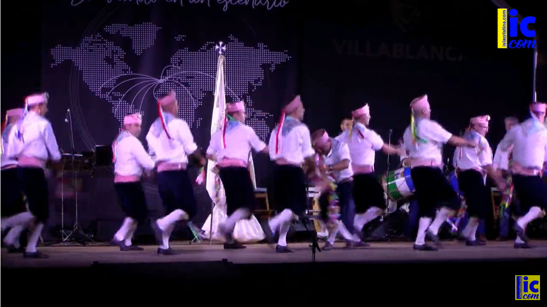 Danza de los Palos de Villablanca 2022-XLI Festival Internacional Danzas.