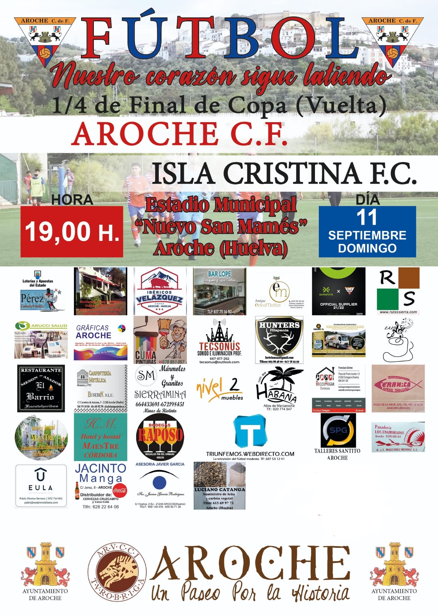 El Isla Cristina afronta una final contra el Aroche