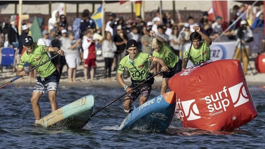 El Ayuntamiento de Isla Cristina felicita al joven deportista Augusto García por sus logros en el Europeo de Paddle Surf