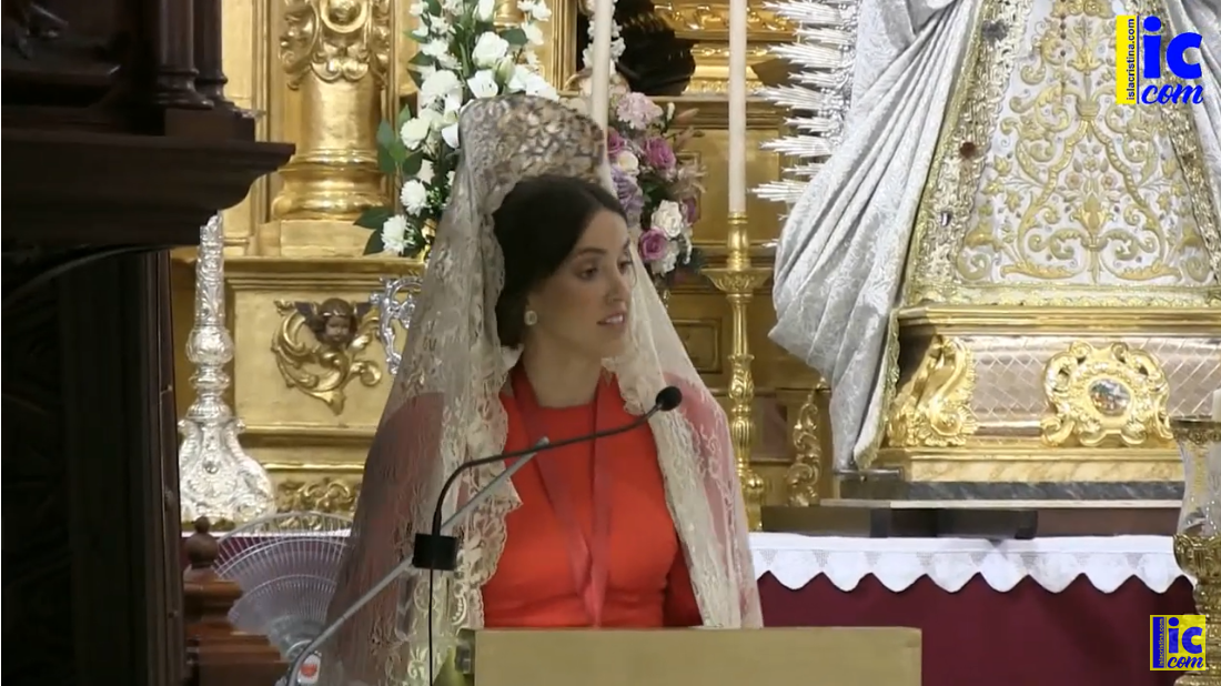 IX Exaltación a la Virgen del Rosario, a cargo de María del Mar Hernández Suárez