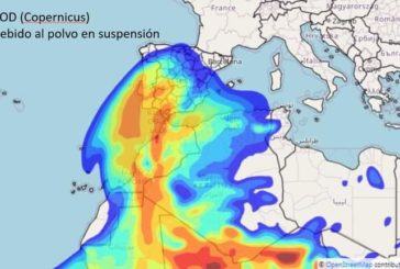 AEMET avisa de la llegada a Huelva de un anómalo episodio de polvo en suspensión