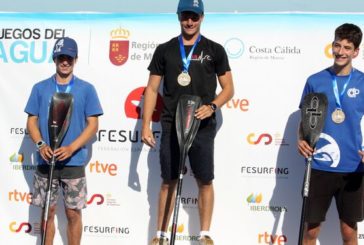 El isleño Augusto García Jr. Subcampeón de España en Paddle Surf