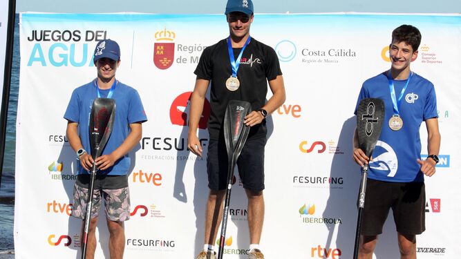 El isleño Augusto García Jr. Subcampeón de España en Paddle Surf