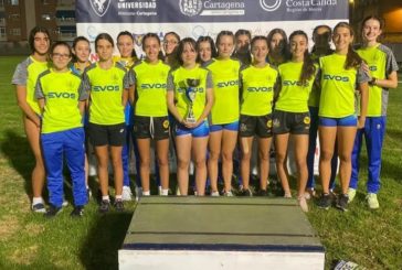 Celia Linares, Manuela Camacho y Helena Díaz campeonas en el Nacional de Clubes sub 16