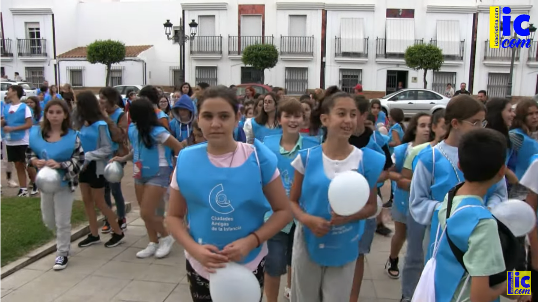 Recibimiento en Isla Cristina a los participantes del VI Encuentro Provincial de CLIAS
