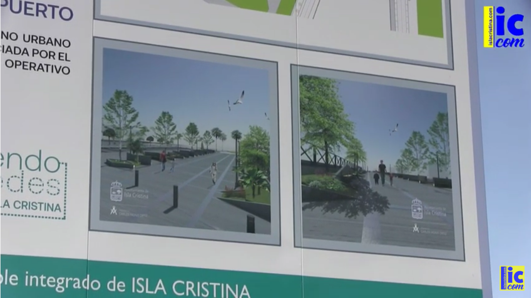Visita Oficial a las obras del “Boulevard de la Ría” – Isla Cristina