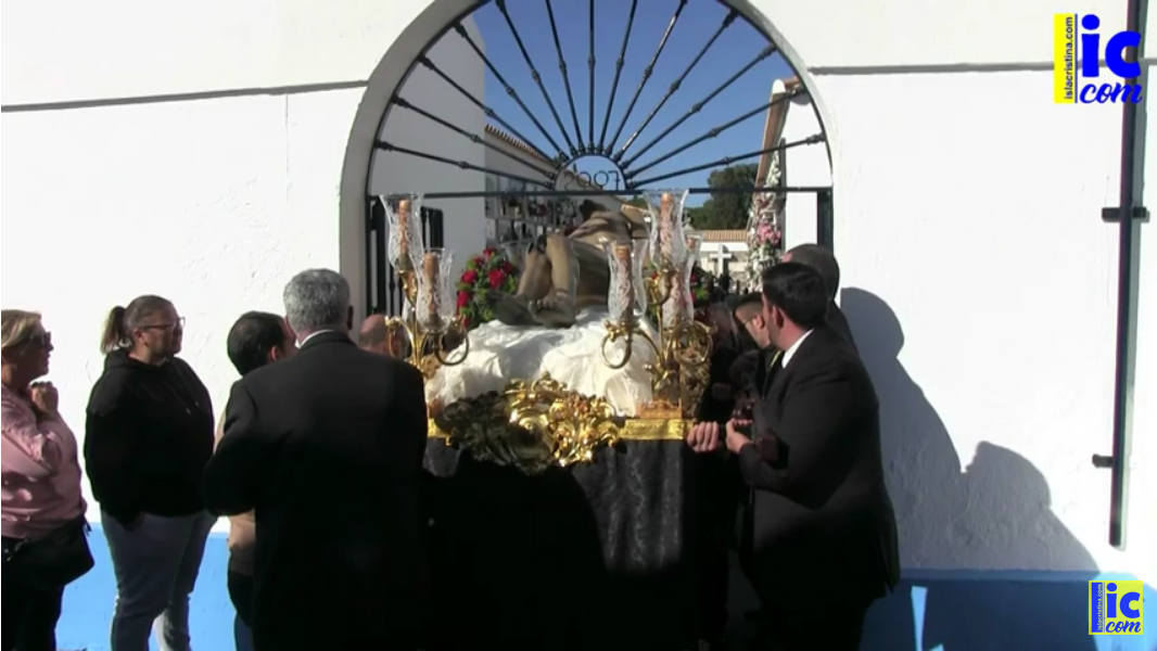 Traslado del Cristo Yacente a los Cementerios de Isla Cristina
