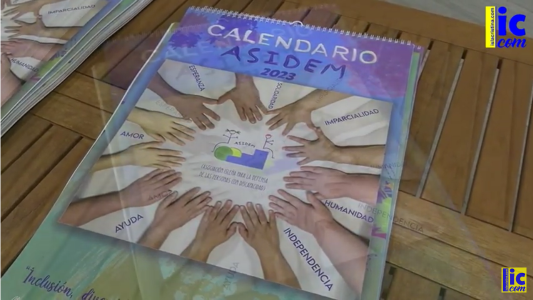Presentación del Calendario 2023 de ASIDEM -Isla Cristina