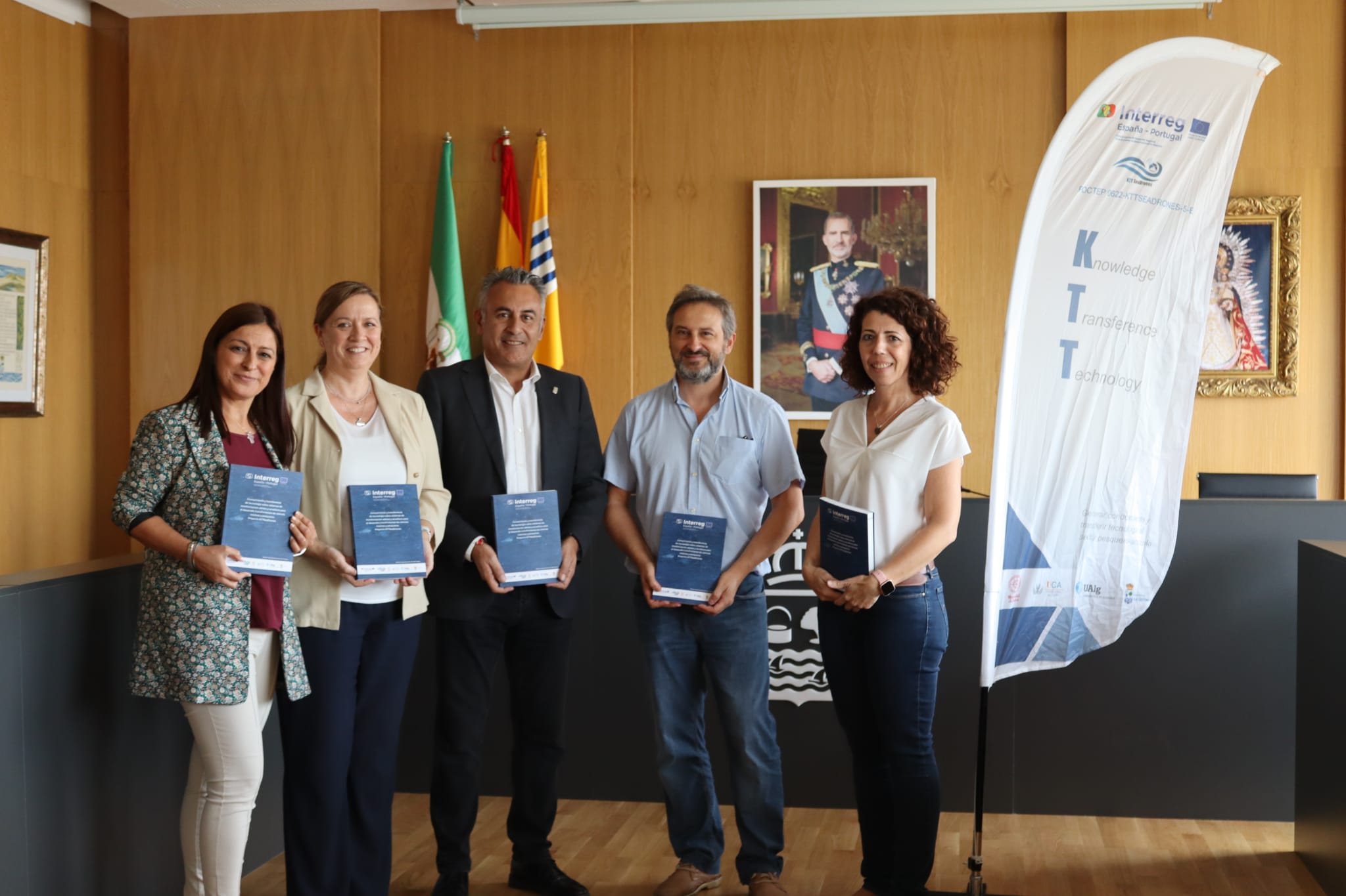 Finaliza el proyecto kttseadrones llevado a cabo por el Ayuntamiento de Isla Cristina y las universidades de Huelva, Cádiz y el Algarve