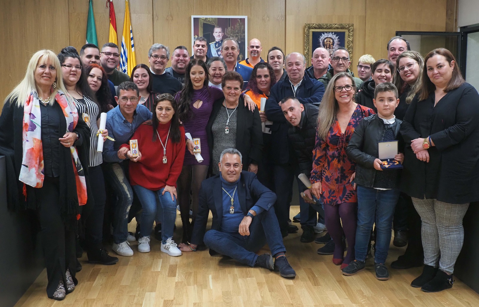 El Ayuntamiento de Isla Cristina entrega las Medallas al Mérito a los voluntarios de Protección Civil