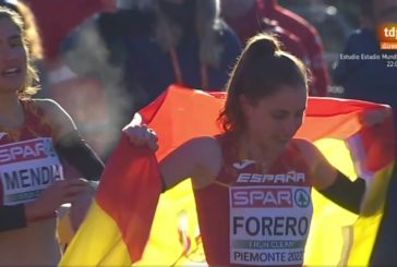 María Forero, histórico oro proclamándose campeona de Europa de cross sub 20, y también el dorado por equipos