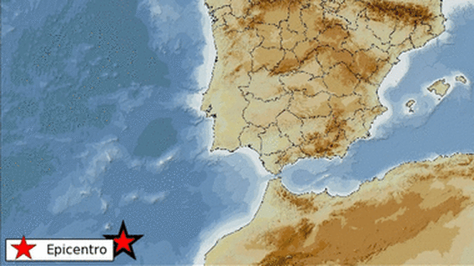 El año se despide con un terremoto frente a la costa de Huelva