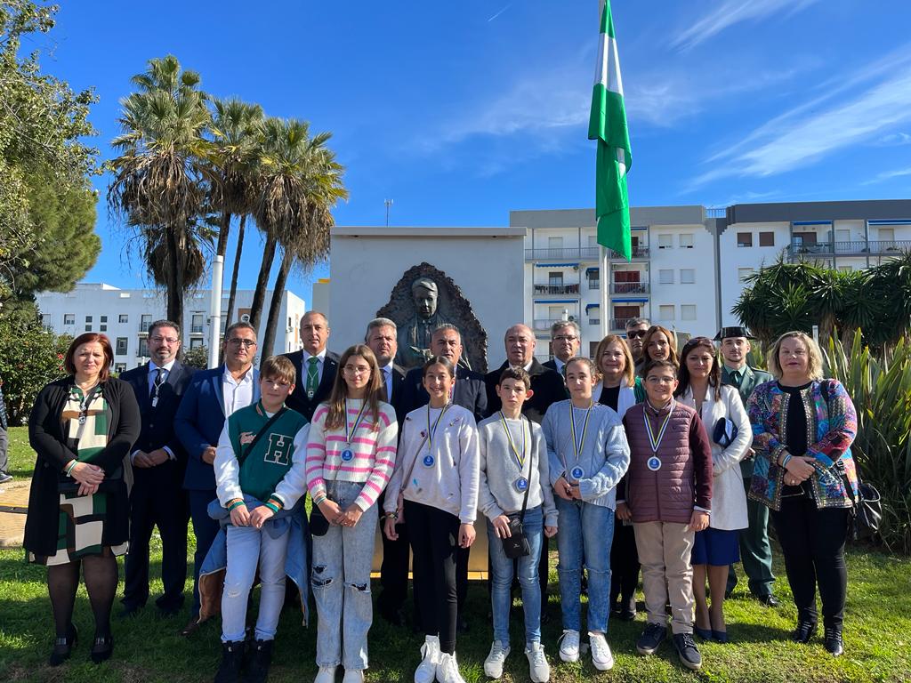 Celebrado un acto Institucional en Isla Cristina para Homenajear a la Bandera de Andalucía