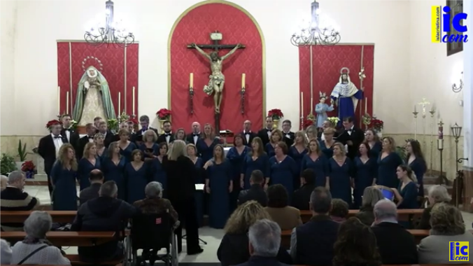 Concierto de Navidad de la Coral Polifónica “Isla Cristina” en la Iglesia del Gran Poder