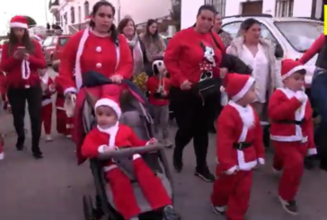 Desfile de Papás y Mamás Noel y Gran Nevada en Pozo del Camino