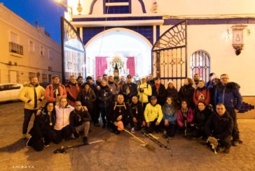 La Hermandad del Rocío de Isla Cristina realiza su peregrinación oficial a la aldea almonteña