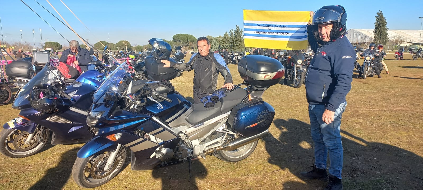 El motociclismo isleño presente en la concentración ‘Pingüinos’ de Valladolid