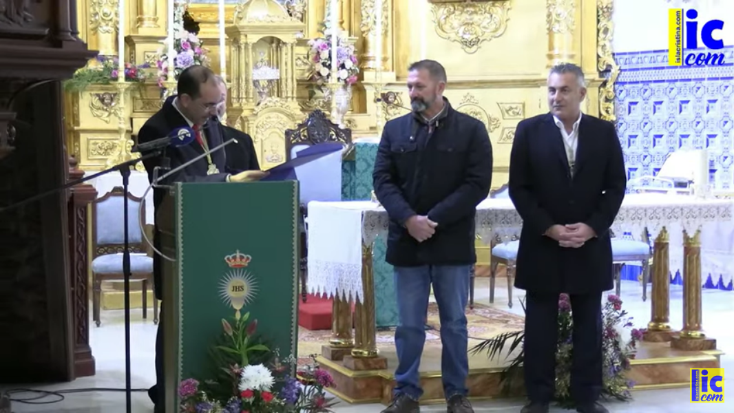 Presentación del Cartel y Pregonero de la Semana Santa de Isla Cristina