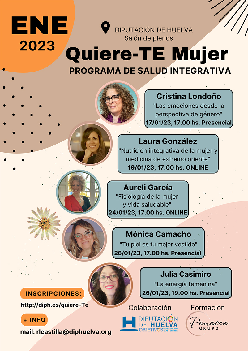 Diputación organiza los talleres ‘Quiere-TE Mujer’ en el marco de la Red Astarté de Empresarias y Emprendedoras de Huelva