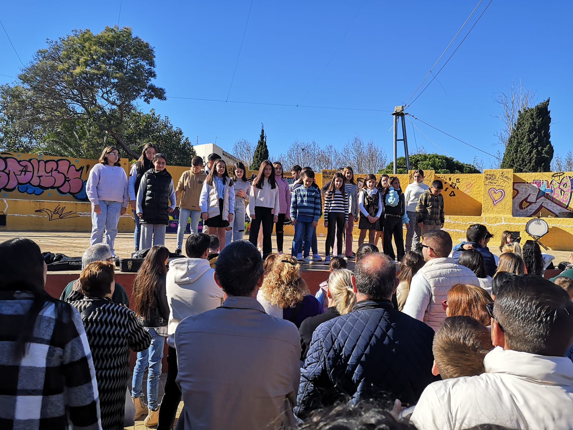 La cantera carnavalera de Isla Cristina celebra un encuentro de agrupaciones infantiles