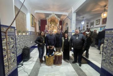 La Hermandad del Rocío de Isla Cristina celebró la primera Salve del mes de enero