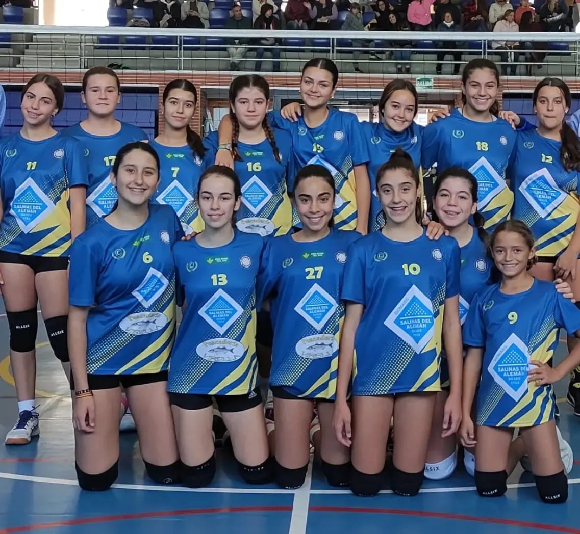 Nuestras chicas infantiles y cadetes del Club Voleibol Isla Cristina se clasifican para la liga oro.