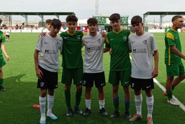 Representación isleña en la Copa de Andalucía infantil y cadete de fútbol