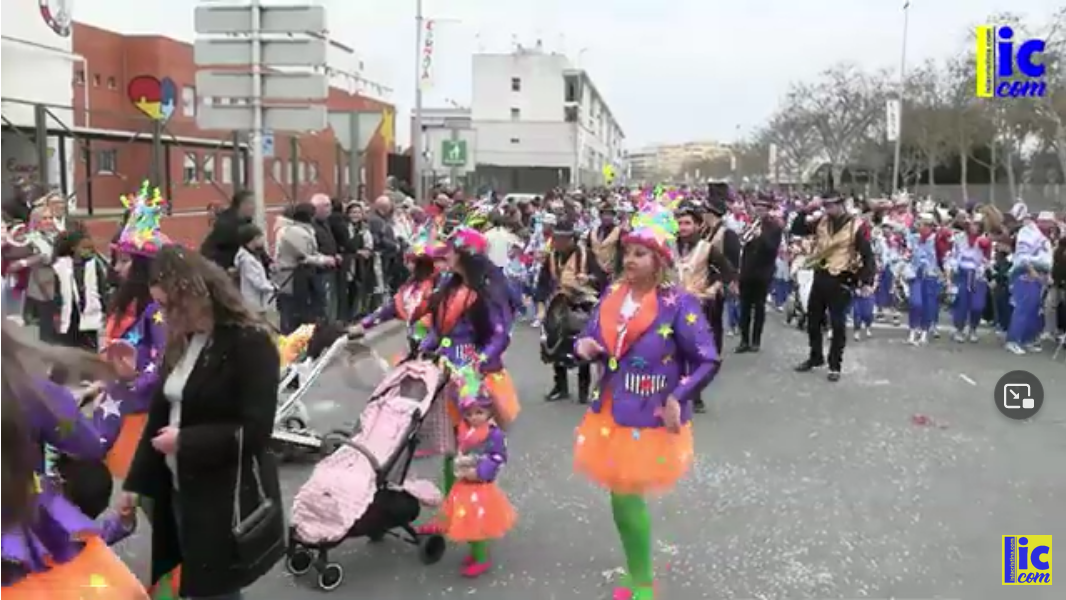 Cabalgata Infantil de Disfraces con la participación de las Escuelas Infantiles y Centros Escolares. Carnaval de Isla Cristina 2023