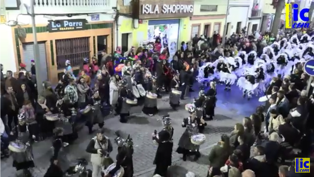 Desfile de Viudas ENTIERRO DE LA SARDINA Carnaval de Isla Cristina