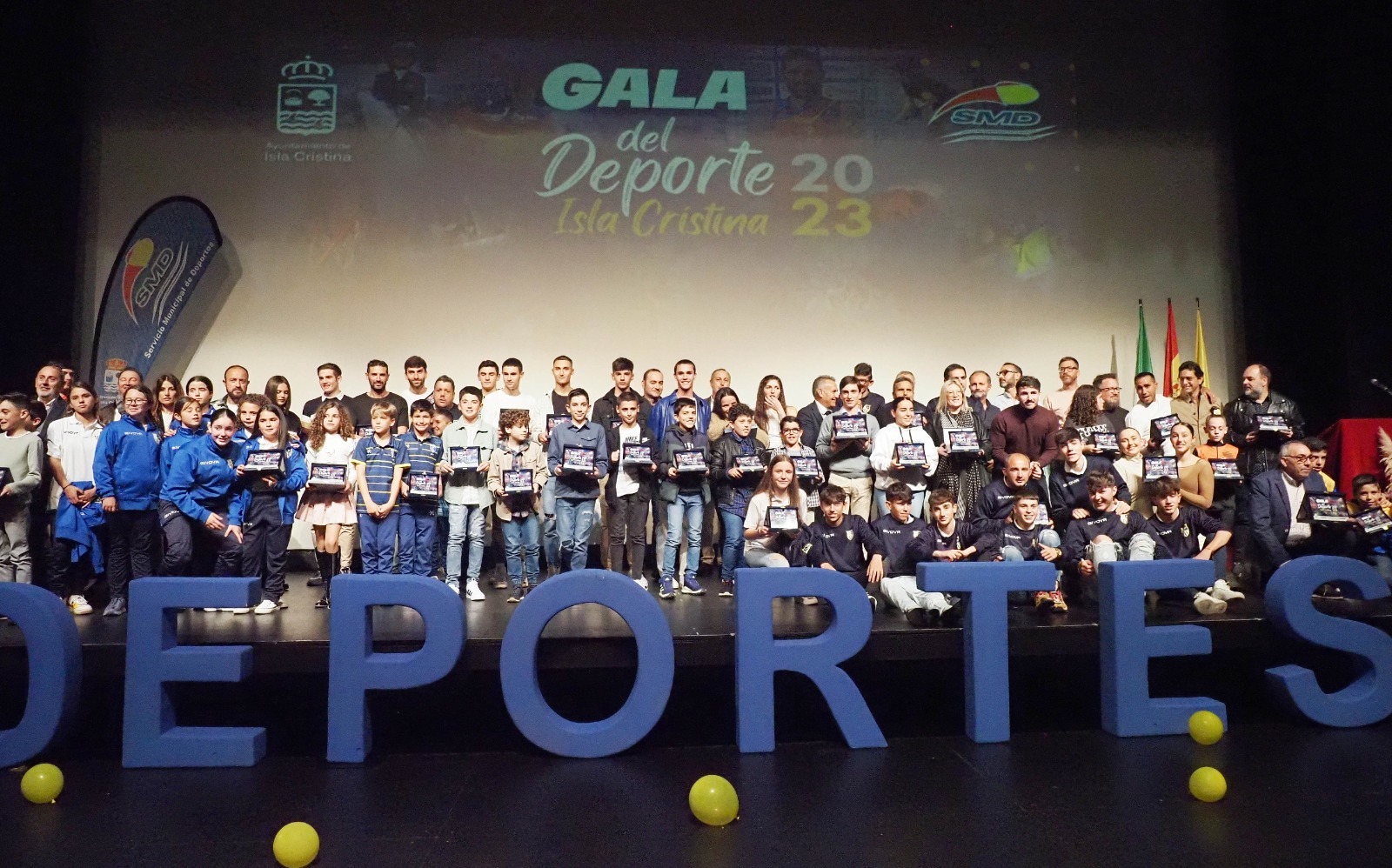 Isla Cristina reconoció los méritos de los deportistas en la Gala del Deporte