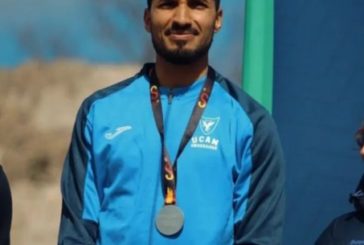 Zakaria Boufaljat, subcampeón de España universitario de campo a través en Soria
