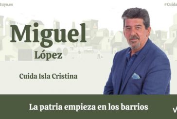 Miguel López, candidato del partido VOX de Isla Cristina,