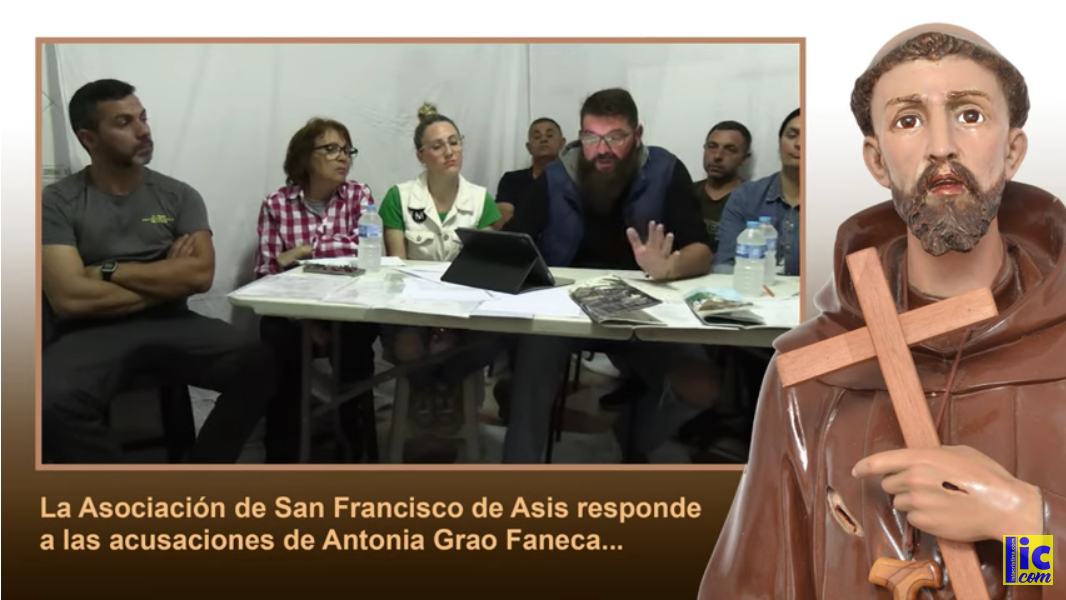 Respuesta de la Asociación de San Francisco de Asís a Antonia Grao