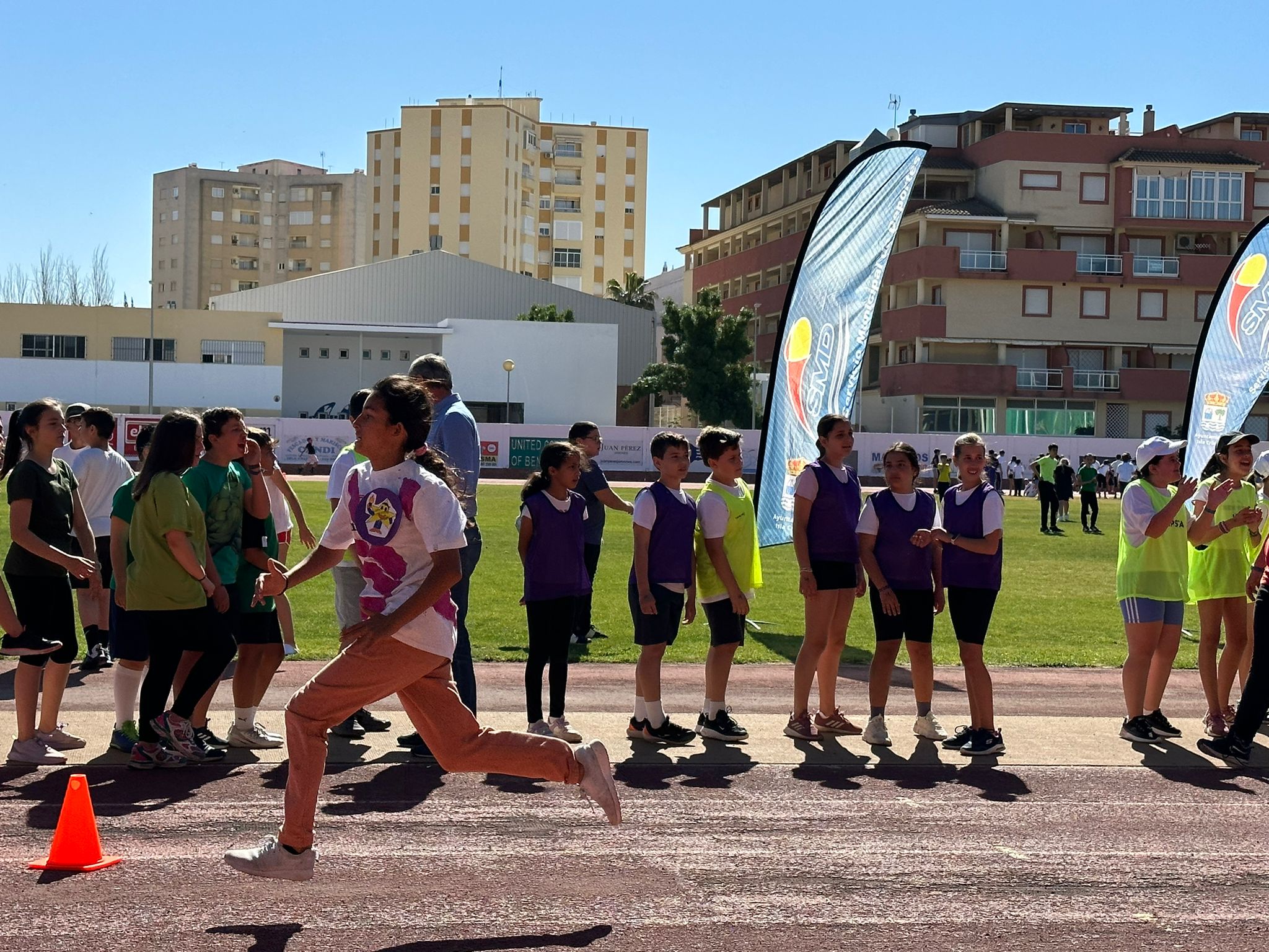 Finalizan las miniolimpiadas escolares en Isla Cristina con la participación de cerca de un millar de niños y niñas