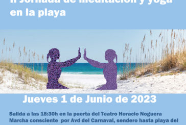 II Jornada de meditación y Yoga en la Playa de Isla Cristina