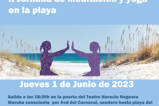 II Jornada de meditación y Yoga en la Playa de Isla Cristina